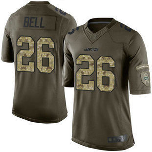 Jets #26 Le'Veon Bell Green Men's Stitched Football Limited 2015