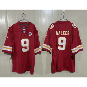 Kansas City Chiefs 9 Kenneth Walker III Red Vapor Limited Men Jersey