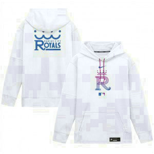 Kansas City Royals White 2026 City Connect Therma-FIT Pullover Hoodie