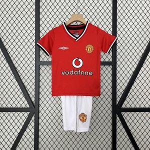 Kids Kit Manchester United 00-01 home