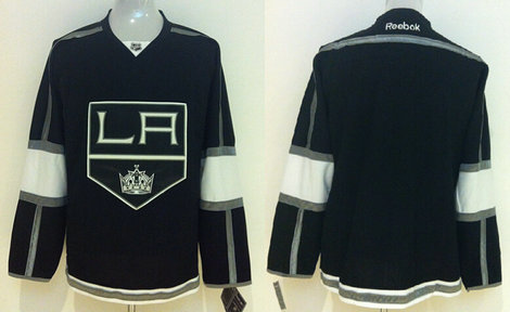 Kings Blank Black Reebok Jersey