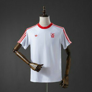 LFC Liverpool Terrace Icons T-Shirt White Jersey S-XXL