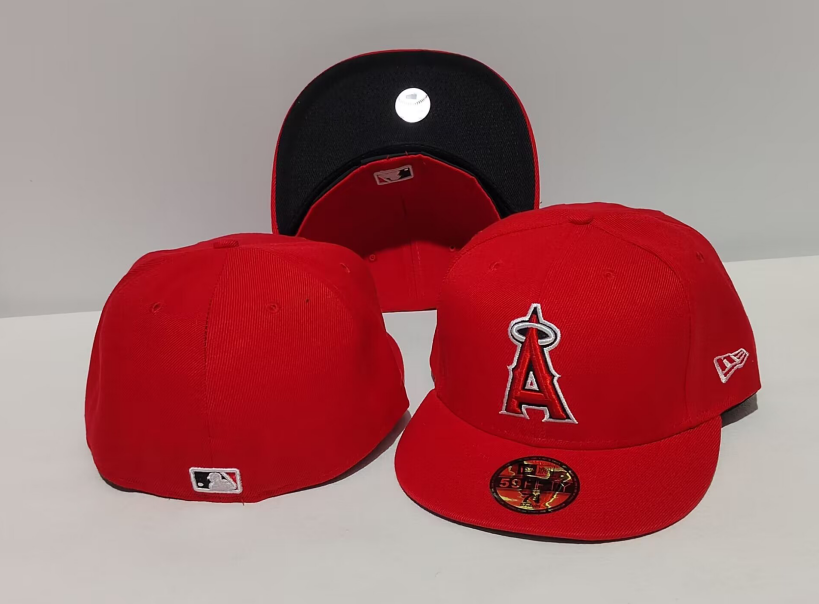 Los Angeles Angels red caps 60