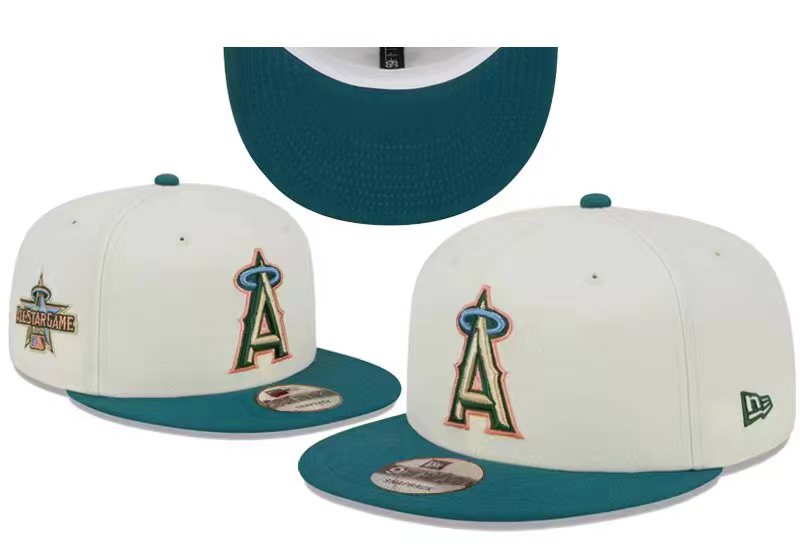 Los Angeles Angels white caps ty