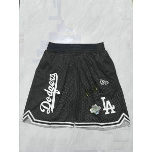 Los Angeles Dodgers Black Shorts