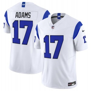 Los Angeles Rams 17 Davante Adams White 2026 F.U.S.E. Vapor Limited Men Jersey
