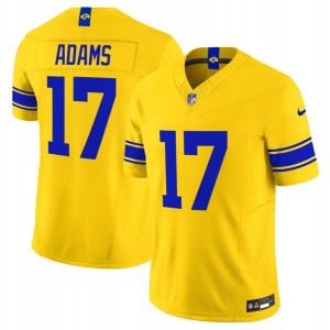 Los Angeles Rams 17 Davante Adams Yellow 2026 F.U.S.E. Vapor Limited Men Jersey