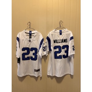 Los Angeles Rams 23 Kyren Williams White Vapor Limited Men Jersey