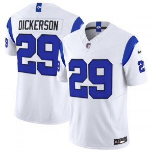 Los Angeles Rams 29 Eric Dickerson White 2026 F.U.S.E. Vapor Limited Men Jersey