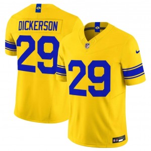 Los Angeles Rams 29 Eric Dickerson Yellow 2026 F.U.S.E. Vapor Limited Men Jersey
