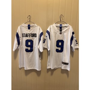 Los Angeles Rams 9 Matthew Stafford White Vapor Limited Men Jersey