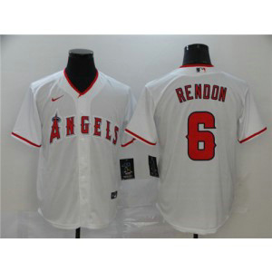 MLB Angels 6 Anthony Rendon White 2020 Nike Cool Base Men Jersey MLB Angels 6 Anthony Rendon White 2020 Nike Cool Base Men Jersey