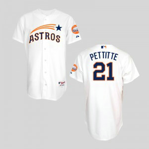 MLB Astros 21 Andy Pettitte White Throwback Men Jersey MLB Astros 21 Andy Pettitte White Throwback Men Jersey