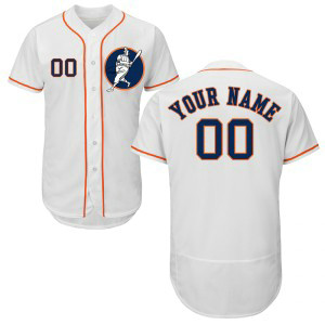 MLB Astros White Flexbase New Design Customized Men Jersey