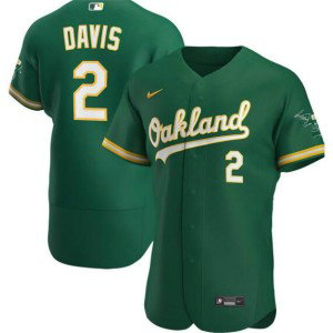 MLB Athletics 2 Khris Davis Green 2020 Nike Flexbase Men Jersey MLB Athletics 2 Khris Davis Green 2020 Nike Flexbase Men Jersey