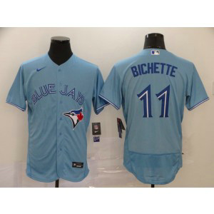 MLB Blue Jays 11 Bo Bichette Blue 2020 Nike Flexbase Men Jersey MLB Blue Jays 11 Bo Bichette Blue 2020 Nike Flexbase Men Jersey