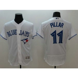 MLB Blue Jays 11 Kevin Pillar White 2016 New Flexbase Men Jersey MLB Blue Jays 11 Kevin Pillar White 2016 New Flexbase Men Jersey