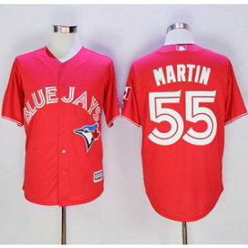 MLB Blue Jays 55 Russell Martin Red New Cool Base Canada Day Men Jersey MLB Blue Jays 55 Russell Martin Red New Cool Base Canada Day Men Jersey