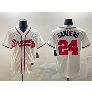 MLB Braves 24 Deion Sanders 2025 New Nike Cool Base Men Jersey MLB Braves 24 Deion Sanders 2025 New Nike Cool Base Men Jersey
