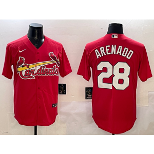 MLB Cardinals 28 Nolan Arenado Red Nike Cool Base Men Jersey MLB Cardinals 28 Nolan Arenado Red Nike Cool Base Men Jersey