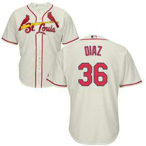 MLB Cardinals 36 Aledmys Diaz Cream Cool Base Men Jersey MLB Cardinals 36 Aledmys Diaz Cream Cool Base Men Jersey