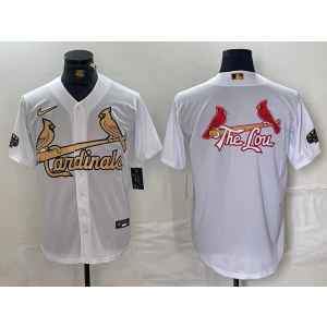 MLB Cardinals Blank 2024 New Logo Nike Cool Base Men Jersey
