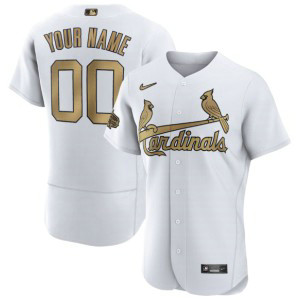 MLB Cardinals Customized White 2022 All-Star Flexbase Men Jersey