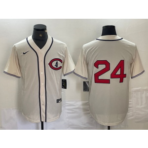 MLB Cubs 24 Cody Bellinger Cream City Nike Cool Base Men Jersey