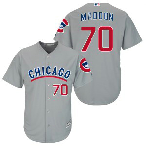 MLB Cubs 70 Joe Maddon Grey New Cool Base Men Jersey MLB Cubs 70 Joe Maddon Grey New Cool Base Men Jersey