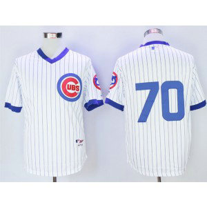 MLB Cubs 70 Joe Maddon White 1988 Turn Back The Clock Men Jersey MLB Cubs 70 Joe Maddon White 1988 Turn Back The Clock Men Jersey
