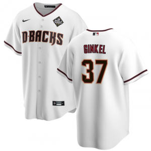 MLB Diamondbacks 37 Kevin Ginkel White 2023 World Series Nike Cool Base Men Jersey MLB Diamondbacks 37 Kevin Ginkel White 2023 World Series Nike Cool Base Men Jersey