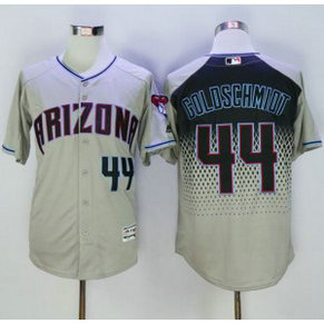 MLB Diamondbacks 44 Paul Goldschmidt Gray Capri New Cool Base Men Jersey MLB Diamondbacks 44 Paul Goldschmidt Gray Capri New Cool Base Men Jersey