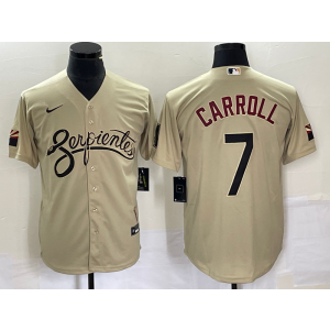 MLB Diamondbacks 7 Corbin Carroll City Connect Nike Cool Base Men Jersey MLB Diamondbacks 7 Corbin Carroll City Connect Nike Cool Base Men Jersey