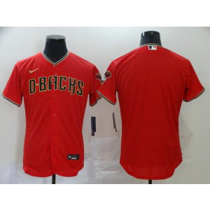 MLB Diamondbacks Blank Red 2020 Nike Flexbase Men Jersey