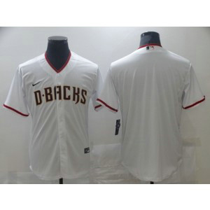 MLB Diamondbacks White Blank Nike Cool Base Men Jersey MLB Diamondbacks White Blank Nike Cool Base Men Jersey