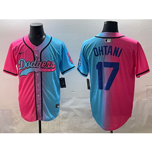 MLB Dodgers 17 Ohtani New Fashion Nike Cool Base Men Jersey MLB Dodgers 17 Ohtani New Fashion Nike Cool Base Men Jersey