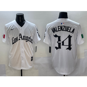 MLB Dodgers 34 Fernando Valenzuela New White Nike Cool Base Men Jersey MLB Dodgers 34 Fernando Valenzuela New White Nike Cool Base Men Jersey