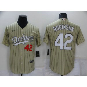 MLB Dodgers 42 Jackie Robinson Cream Nike Cool Base Men Jersey MLB Dodgers 42 Jackie Robinson Cream Nike Cool Base Men Jersey