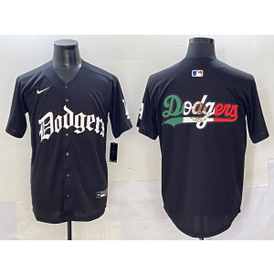 MLB Dodgers Blank Black Mexico Nike Cool Base Men Jersey MLB Dodgers Blank Black Mexico Nike Cool Base Men Jersey