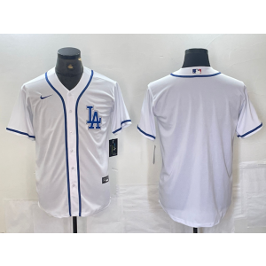 MLB Dodgers Blank White Nike Cool Base Men Jersey MLB Dodgers Blank White Nike Cool Base Men Jersey