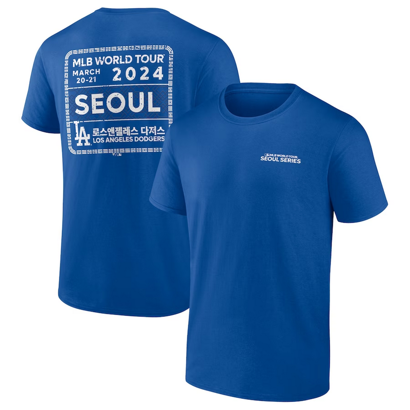 MLB Dodgers Royal T-Shirt 2 MLB Dodgers Royal T-Shirt 2