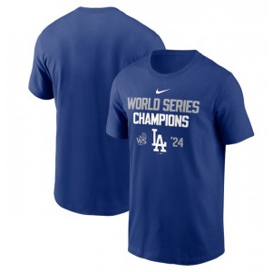 MLB Dodgers Royal 2024 World Series Champions T-Shirt