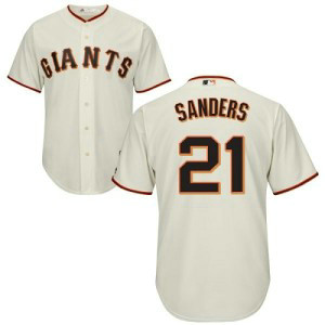 MLB Giants 21 Deion Sanders Cream Cool Base Men Jersey MLB Giants 21 Deion Sanders Cream Cool Base Men Jersey