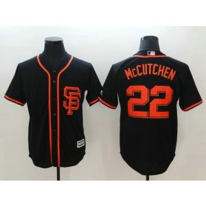 MLB Giants 22 Andrew McCutchen Black Cool Base Men Jersey MLB Giants 22 Andrew McCutchen Black Cool Base Men Jersey