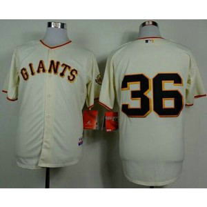 MLB Giants 36 Gaylord Perry Cream Home Cool Base Men Jersey MLB Giants 36 Gaylord Perry Cream Home Cool Base Men Jersey