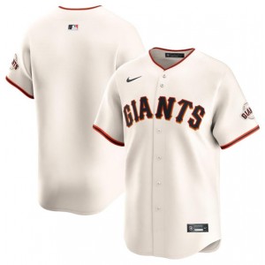 MLB Giants Blank Cream Nike Cool Base Men Jersey