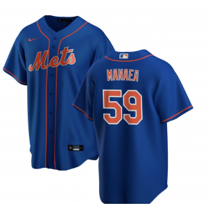 MLB Mets 59 Sean Manaea Blue Nike Cool Base Men Jersey MLB Mets 59 Sean Manaea Blue Nike Cool Base Men Jersey