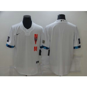 MLB Mets Blank White 2021 All-Star Cool Base Men Jersey MLB Mets Blank White 2021 All-Star Cool Base Men Jersey