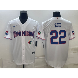 MLB Nationals 22 Juan Soto 2023 World Series Men Jersey MLB Nationals 22 Juan Soto 2023 World Series Men Jersey