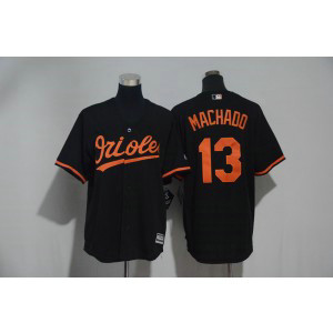 MLB Orioles 13 Manny Machado Black New Cool Base Youth Jersey